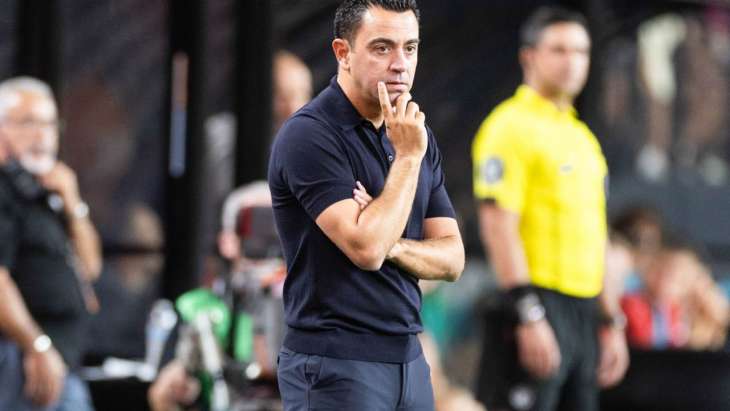 Xavi FC Barcelone Barça Milan AC Amical
